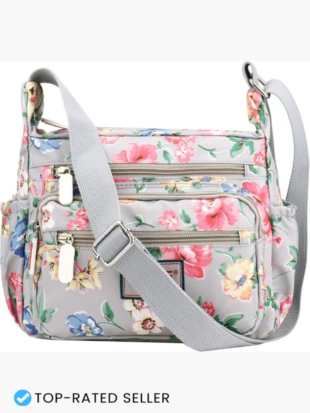 Multifunctional Crossbody Shoulder Bag with Pockets Lightweight Travel Purse